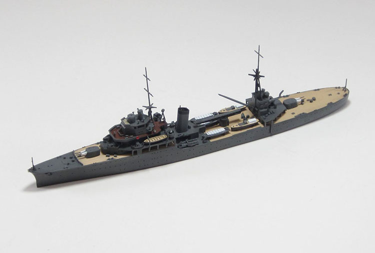 日本 AOSHIMA 組裝模型 1/700 練習巡洋艦 香取 No.354