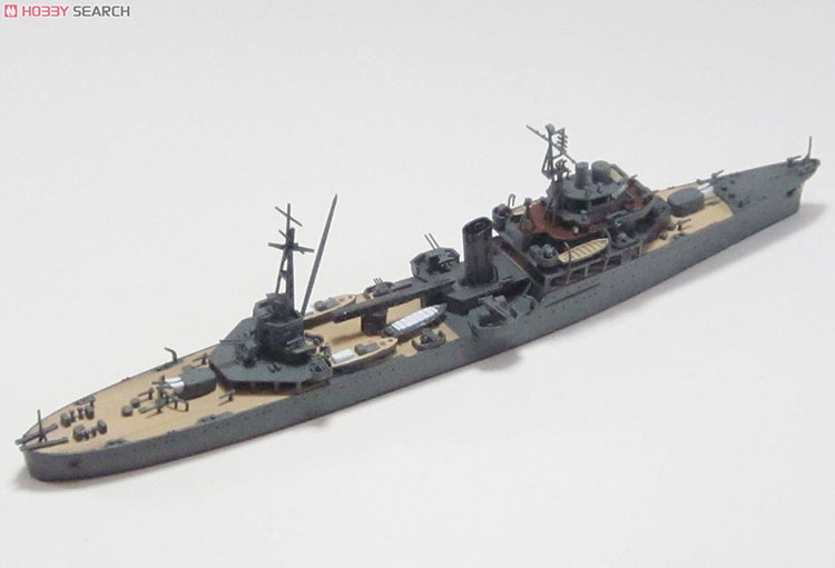 日本 AOSHIMA 組裝模型 1/700 練習巡洋艦 鹿島 No.355